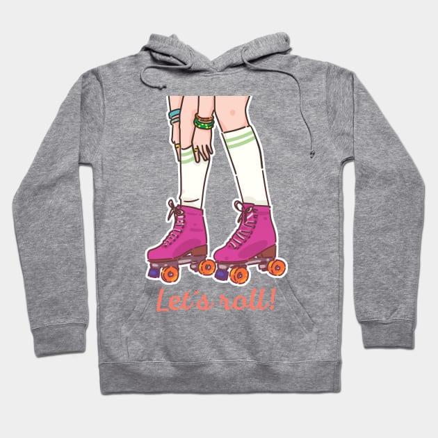 Rollerderby Hoodie by BREAKINGcode